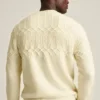Cable Crew Neck Sweater