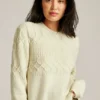 Cable Crew Neck Sweater