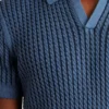 Cable Sweater Polo
