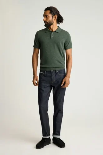 Cashmere Sweater Polo