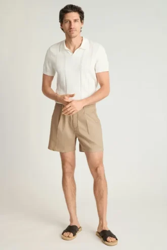 Coastal Linen Shorts for Men