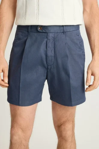 Coastal Linen Shorts for Men