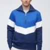 Colorblock Track Half-Zip Pullover
