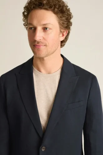 Cooper Italian Linen Tencel Blazer by Bonobos | Peak Lapel Style