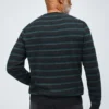 Cotton Blend Crew Neck Sweater