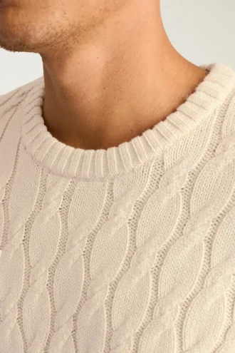 Cotton Cable Knit Sweater by Bonobos | Italian-Milled Winter Style