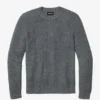 Cotton Cashmere Cable Crew Neck Sweater