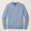 Cotton Cashmere Crew Neck Sweater