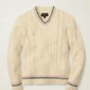 Cotton Cashmere Cricket Sweater