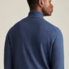 Cotton Cashmere Half-Zip