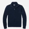 Cotton Cashmere Half-Zip Sweater