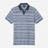 Cotton Cashmere Johnny Collar Polo