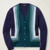 Cotton Cashmere Retro Cardigan