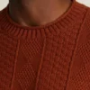 Cotton Cashmere Roll Neck Sweater