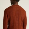 Cotton Cashmere Roll Neck Sweater