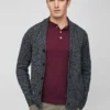 Cotton Cashmere Shawl Cardigan