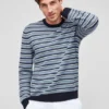 Cotton Linen Crew Neck Sweater