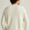 Cotton Linen Roll Neck Sweater