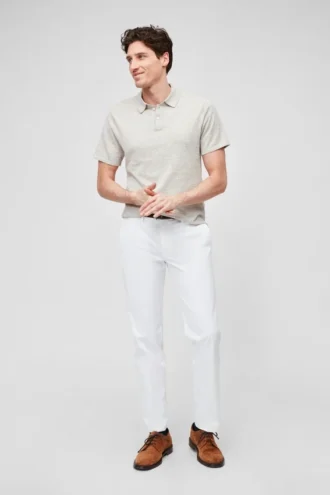 Cotton Linen Sweater Polo