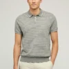 Cotton Linen Sweater Polo