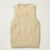 Cotton Mesh Sweater Tank