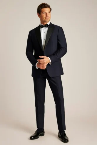 Empire Stretch Italian Wool Tuxedo Jacket