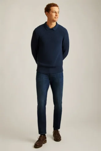 Fisherman Polo Sweater