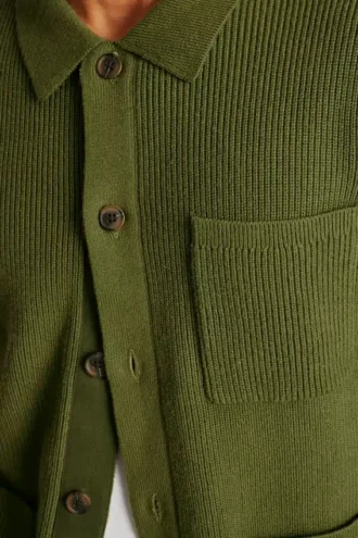 Fisherman Rib Chore Sweater