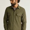 Garment-Dyed Utility Shirt