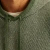 Herringbone Sweater Hoodie