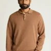 Hudson Long Sleeve Sweater Polo