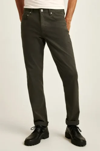 Italian Brushed 5-Pocket Pants