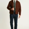 Italian Brushed Wool Deck Jacket