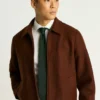 Italian Brushed Wool Deck Jacket