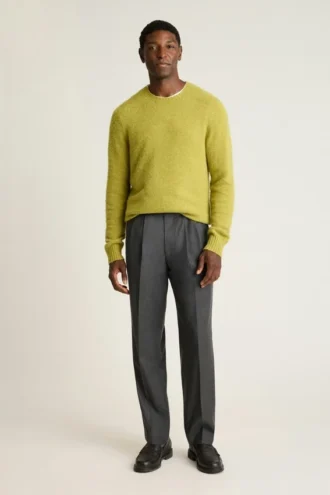 Italian Pleated Wool Trouser