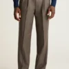 Italian Pleated Wool Trouser