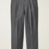 Italian Pleated Wool Trouser