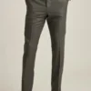 Italian Stretch Brushed Wool Suit Pant