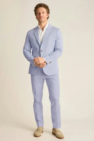 Italian Stretch Cotton Suit Jacket