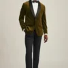 Italian Stretch Velvet Tuxedo Jacket