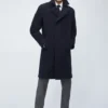 Italian Wool Double Breasted Topcoat