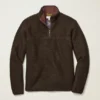 Italian Wool Fleece Quarter Zip