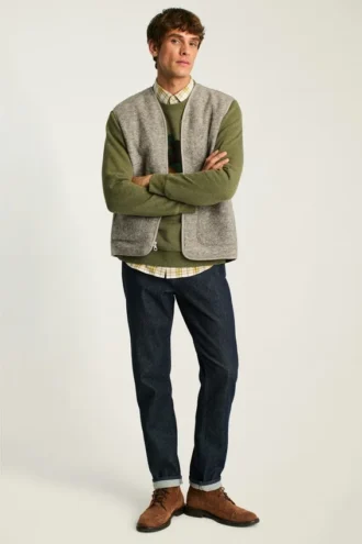 Italian Wool Fleece Vest