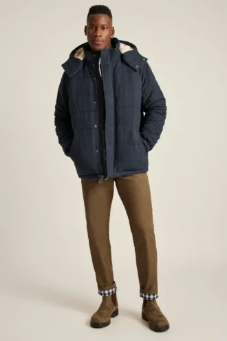 Italian Wool Puffer Jacket