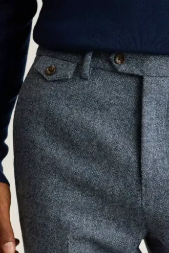 Jetsetter British Tweed Dress Pant