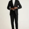 Jetsetter Italian Brushed Wool Dress Pant