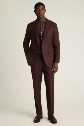 Jetsetter Italian Brushed Wool Dress Pant