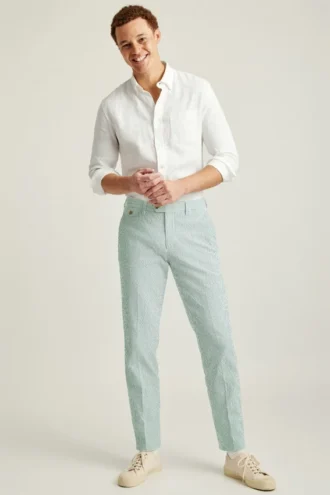 Jetsetter Italian Seersucker Dress Pant