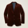Jetsetter Italian Stretch Velvet Blazer