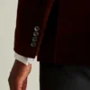 Jetsetter Italian Stretch Velvet Blazer